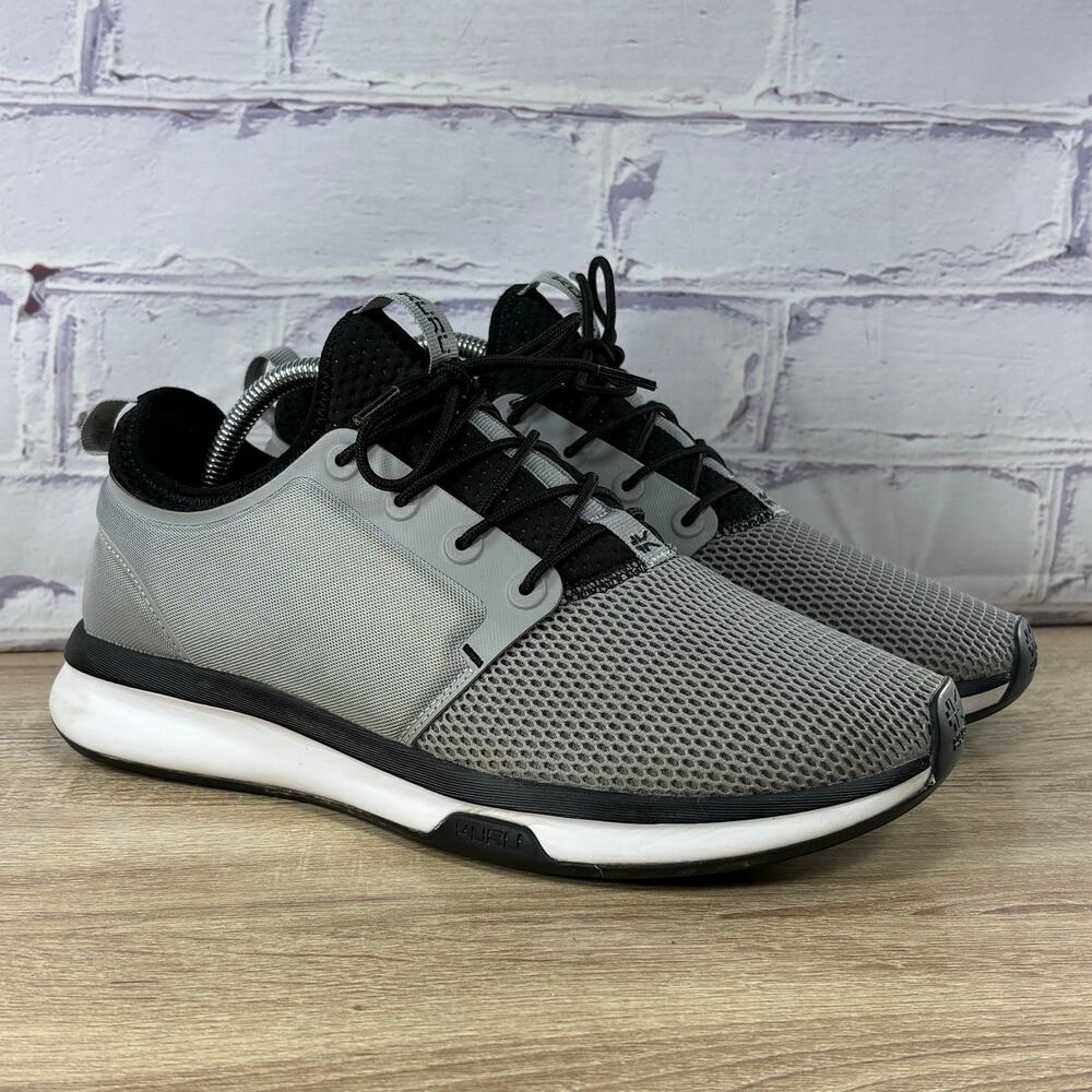 Kuru Atom Gray Walking Sneakers Men's Size 9.5 Athletic Comfort Shoes
